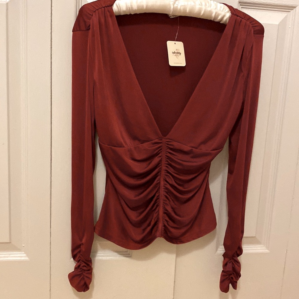 Women’s Free People Ruched Blouse